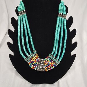 Multicolor Beaded Necklace